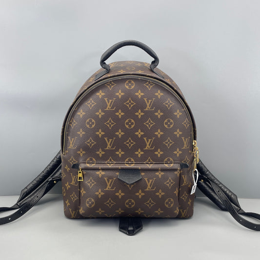 Louis Vuitton - Palm Springs Backpack PM - Monogram coated canvas and leather - Brown - (medium)