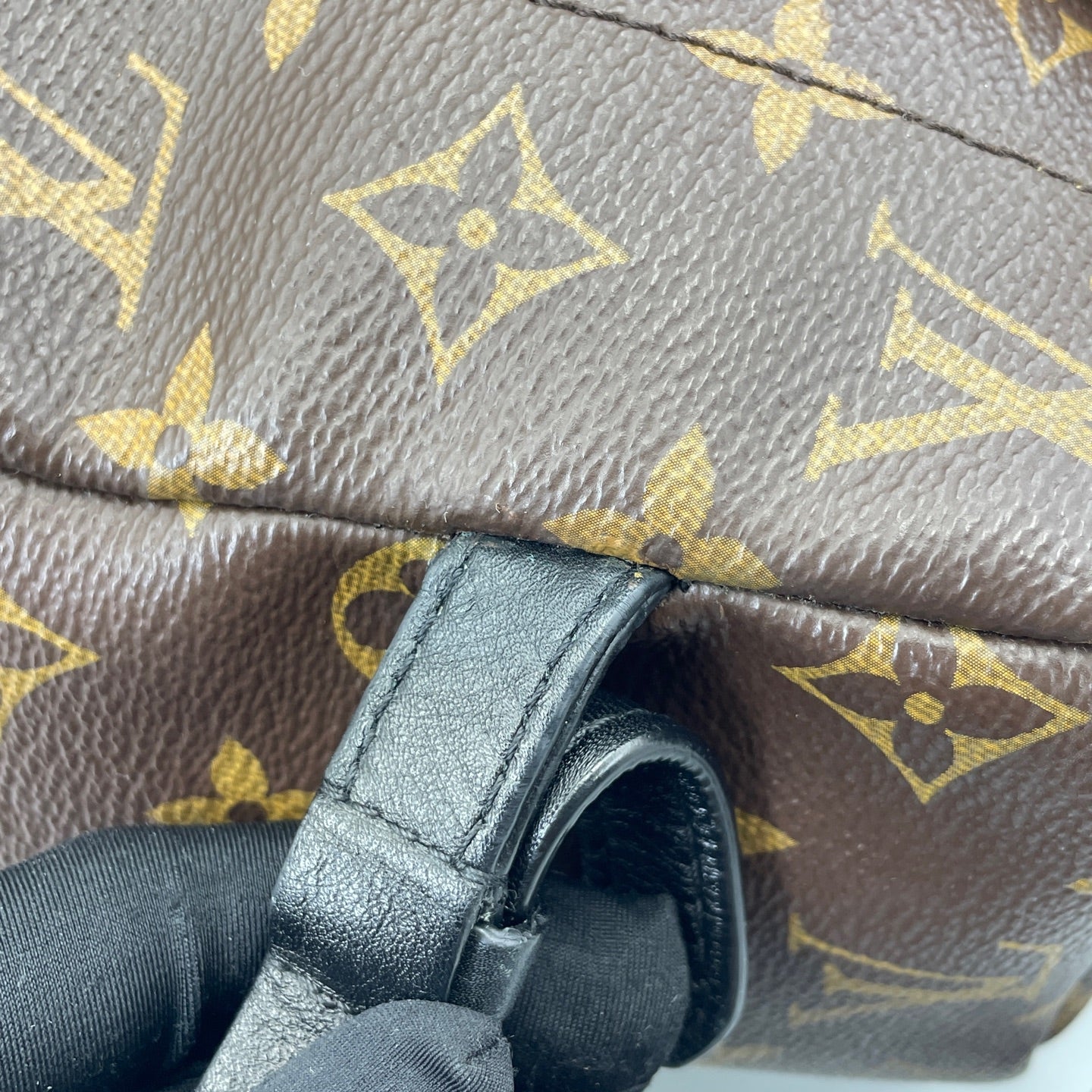 Louis Vuitton - Palm Springs Backpack PM - Monogram coated canvas and leather - Brown - (medium)