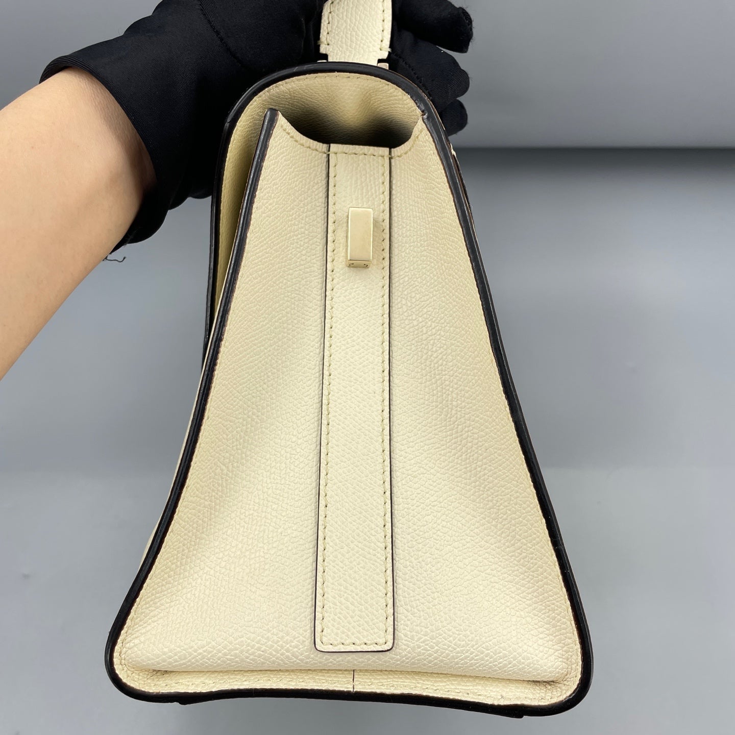 Valextra - Iside - Grained calfskin leather - White - (medium)