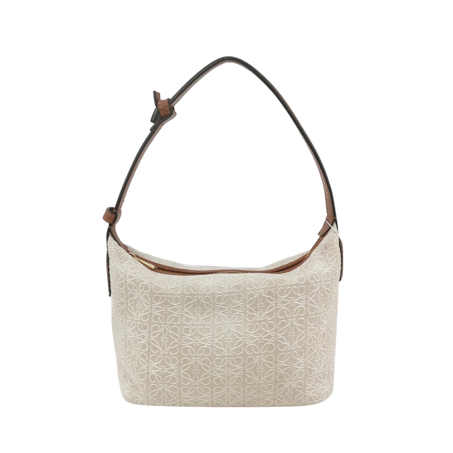 Loewe - Mini Cubi Bag - Cloth and Leather - Beige and Brown - (mini)