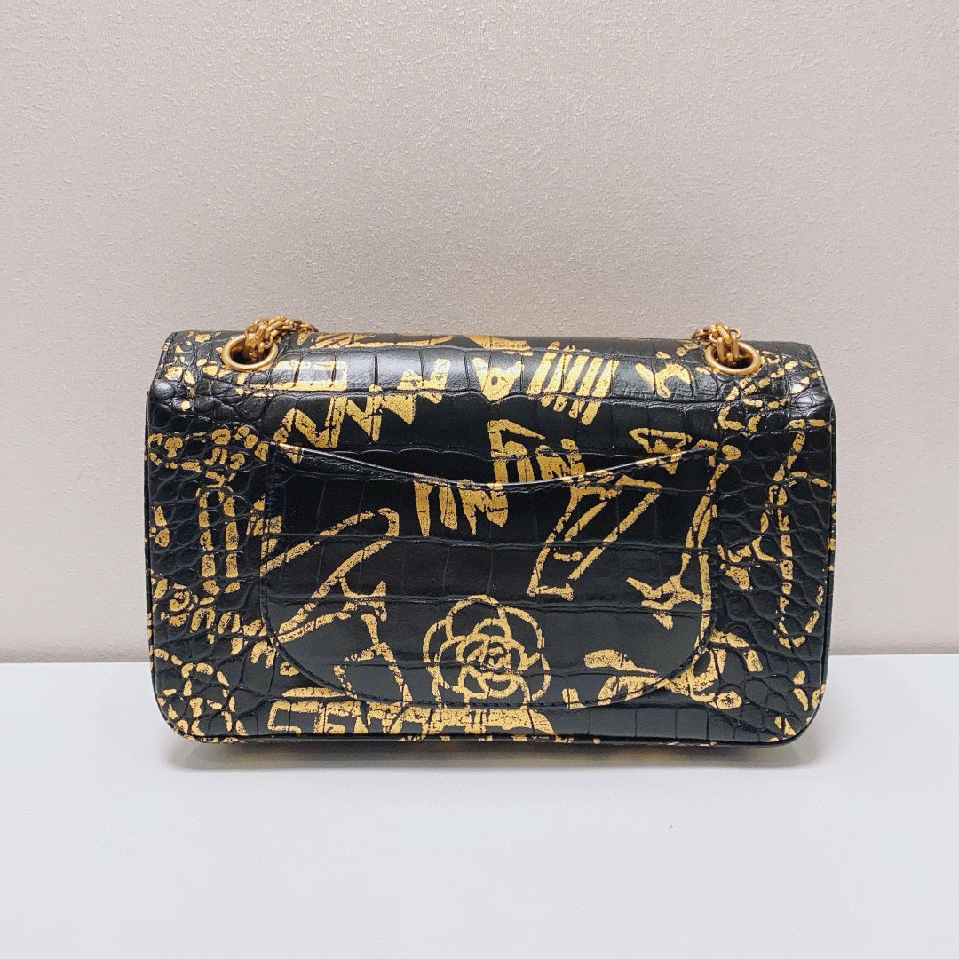 Chanel - 2.55 Reissue Limited Edition - Cowhide leather - Black - (Small)