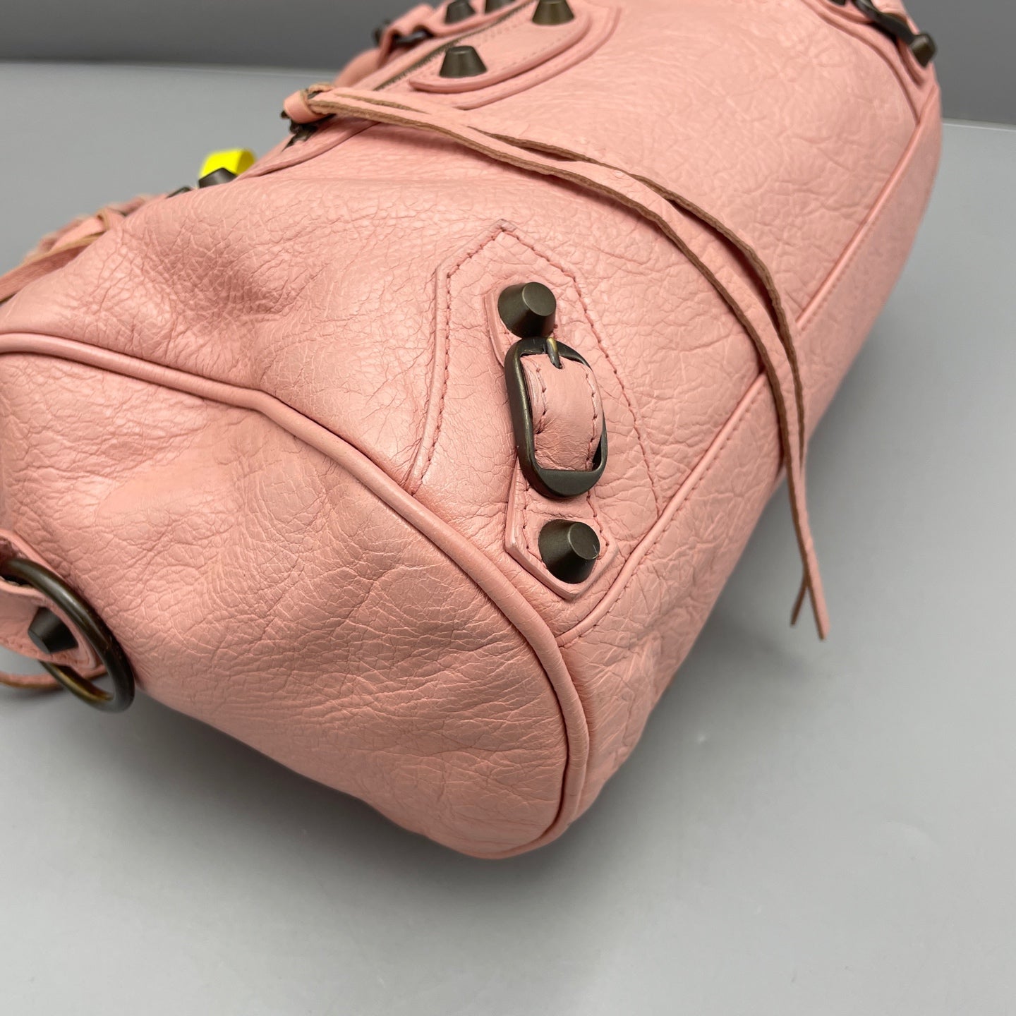 Balenciaga - Mini Boston Satchel - Leather - Pink - (mini)