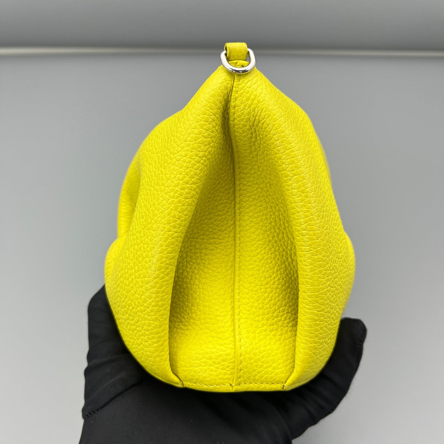 LOEWE - Elephant Bag - Grained calfskin leather - Yellow - (mini)