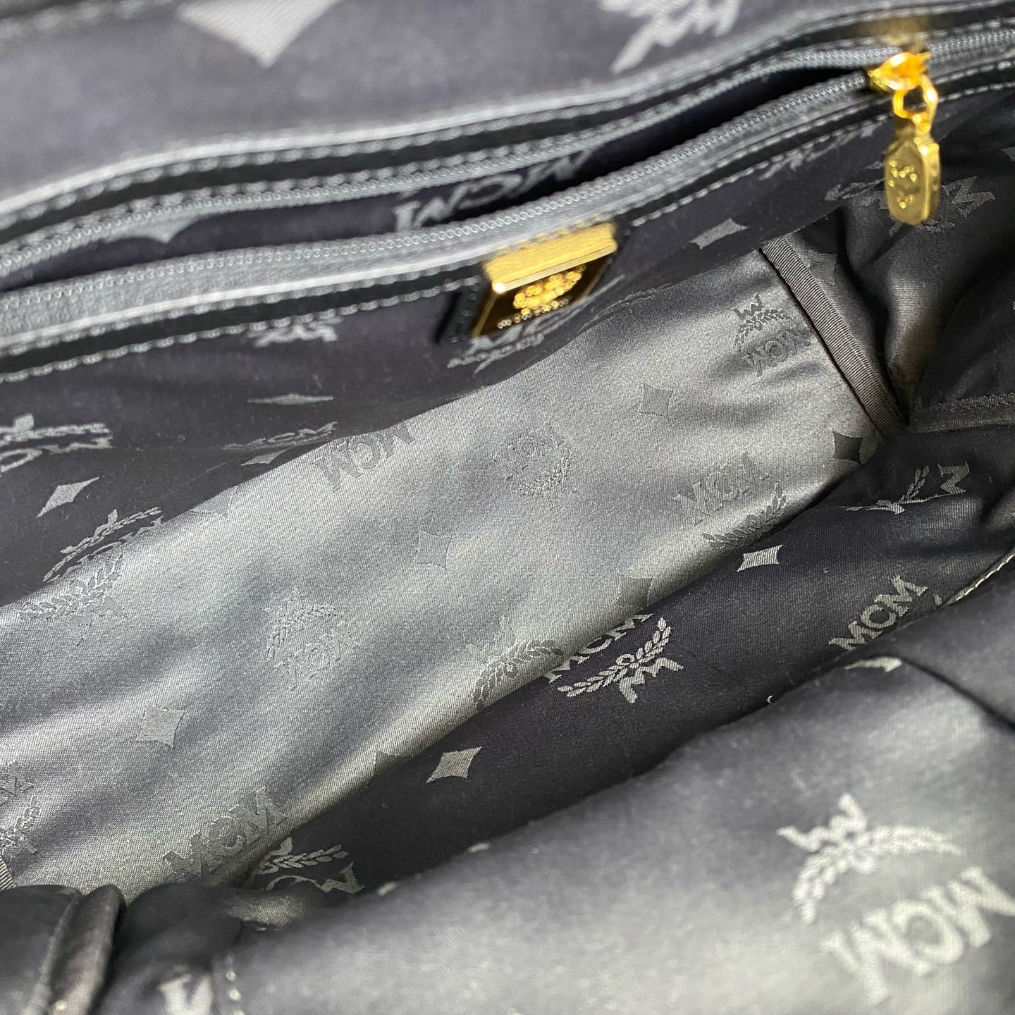 MCM - Stark Backpack - Leather - Black - (Large)