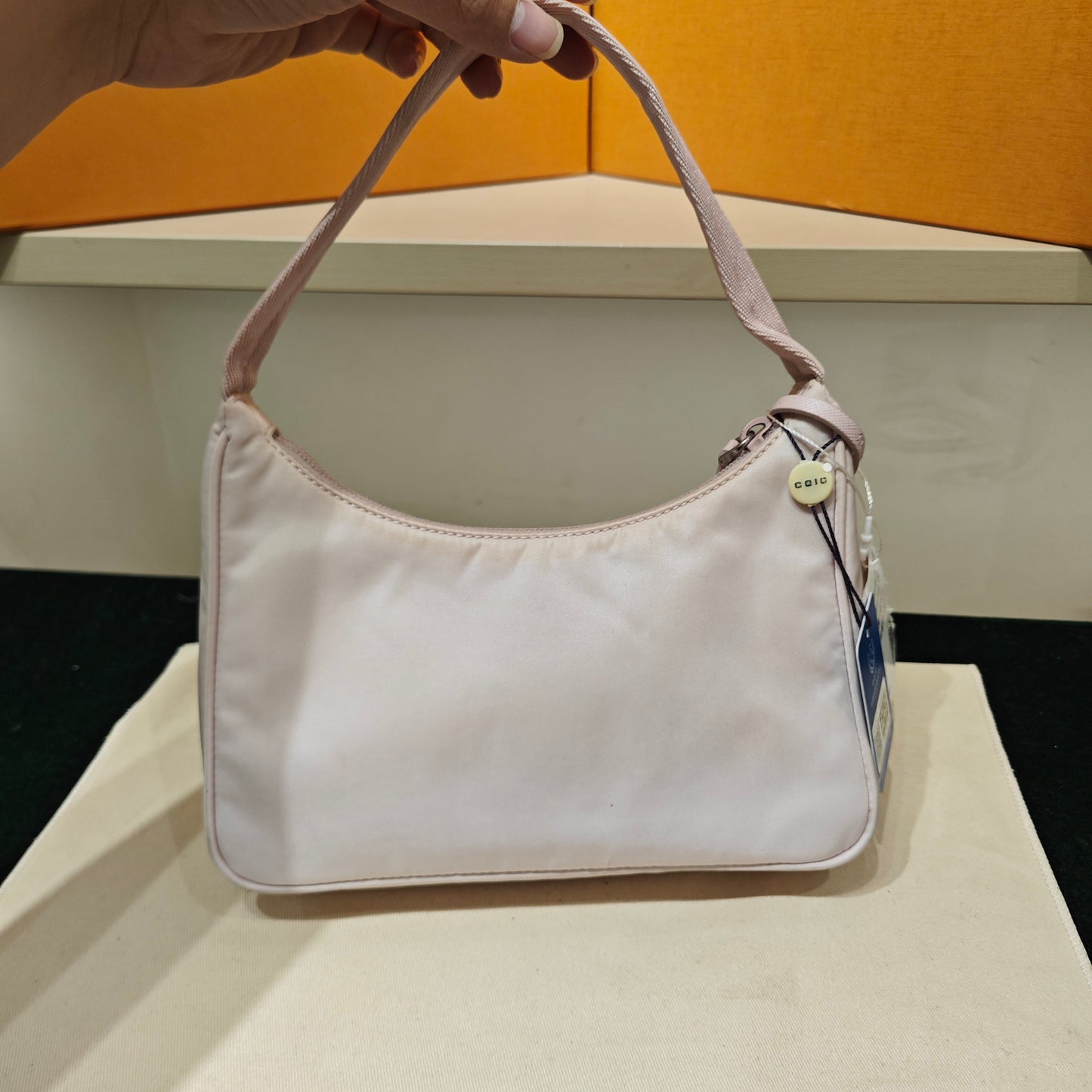 Prada - Re-Edition 2000 Shoulder Bag - Tessuto nylon with Saffiano leather trim - Pink - (Mini)