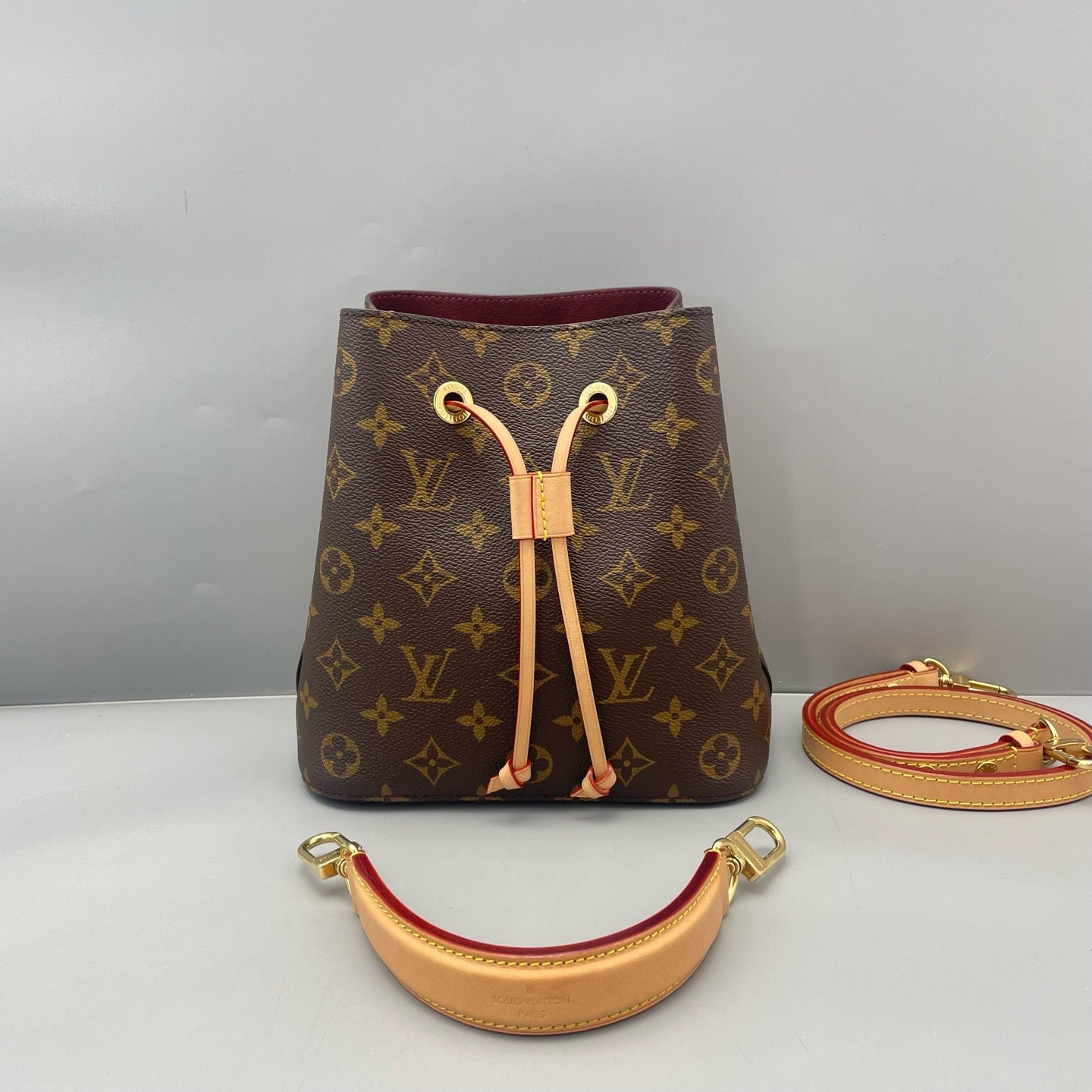 Louis Vuitton - Neonoe BB - Monogram coated canvas with Vachetta leather trim - Brown - (small)