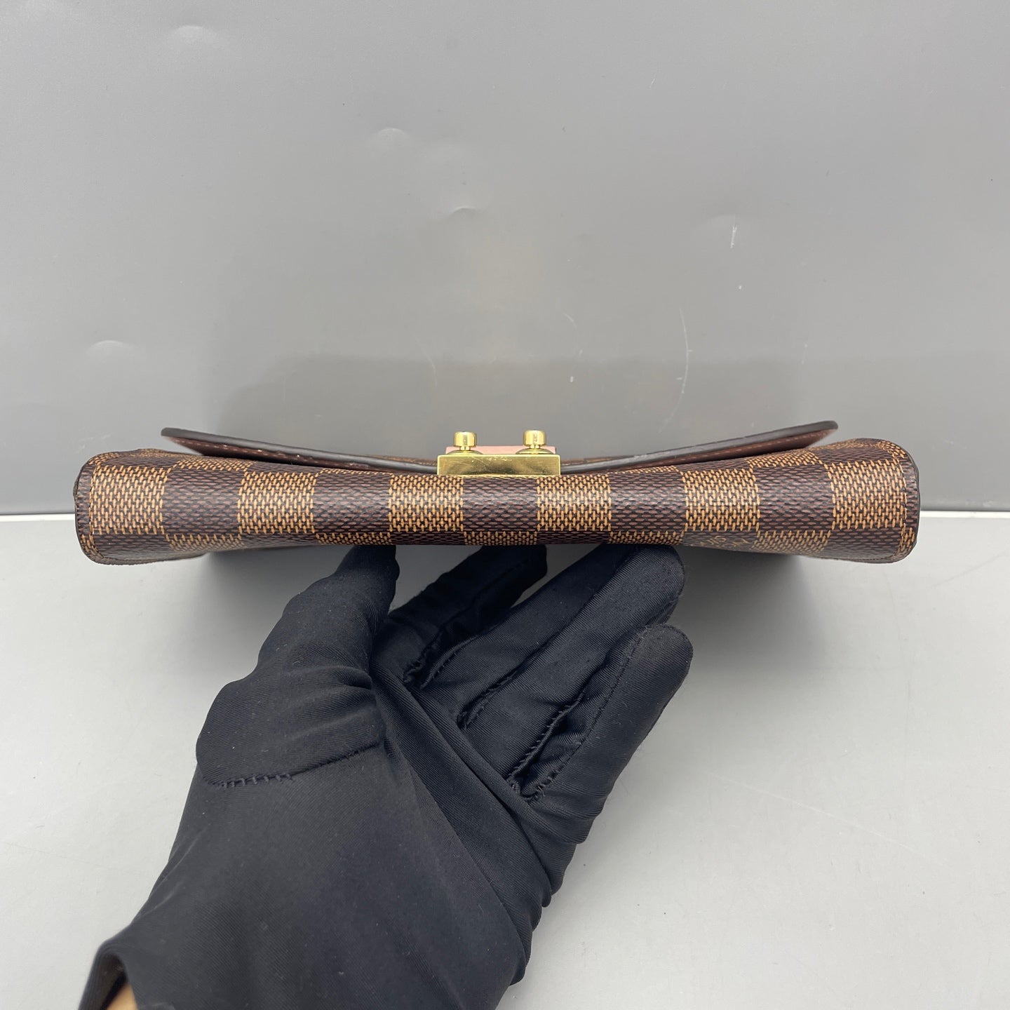 Louis Vuitton - Pochette Felicie - Coated canvas with leather lining - Brown - (mini)