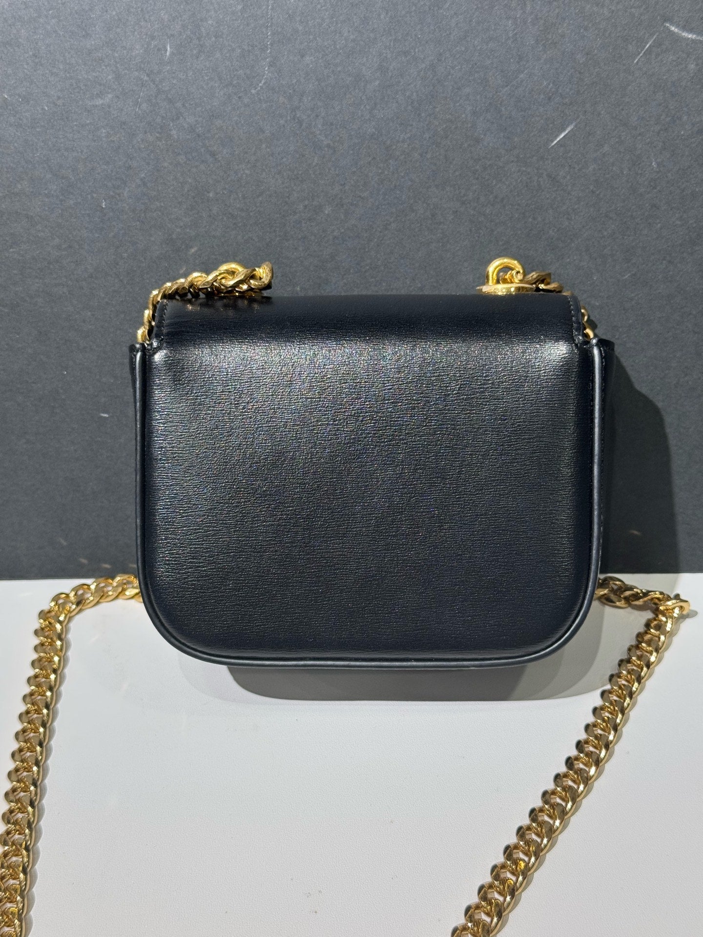 Celine - Claude - Smooth calfskin leather - Black - (mini)