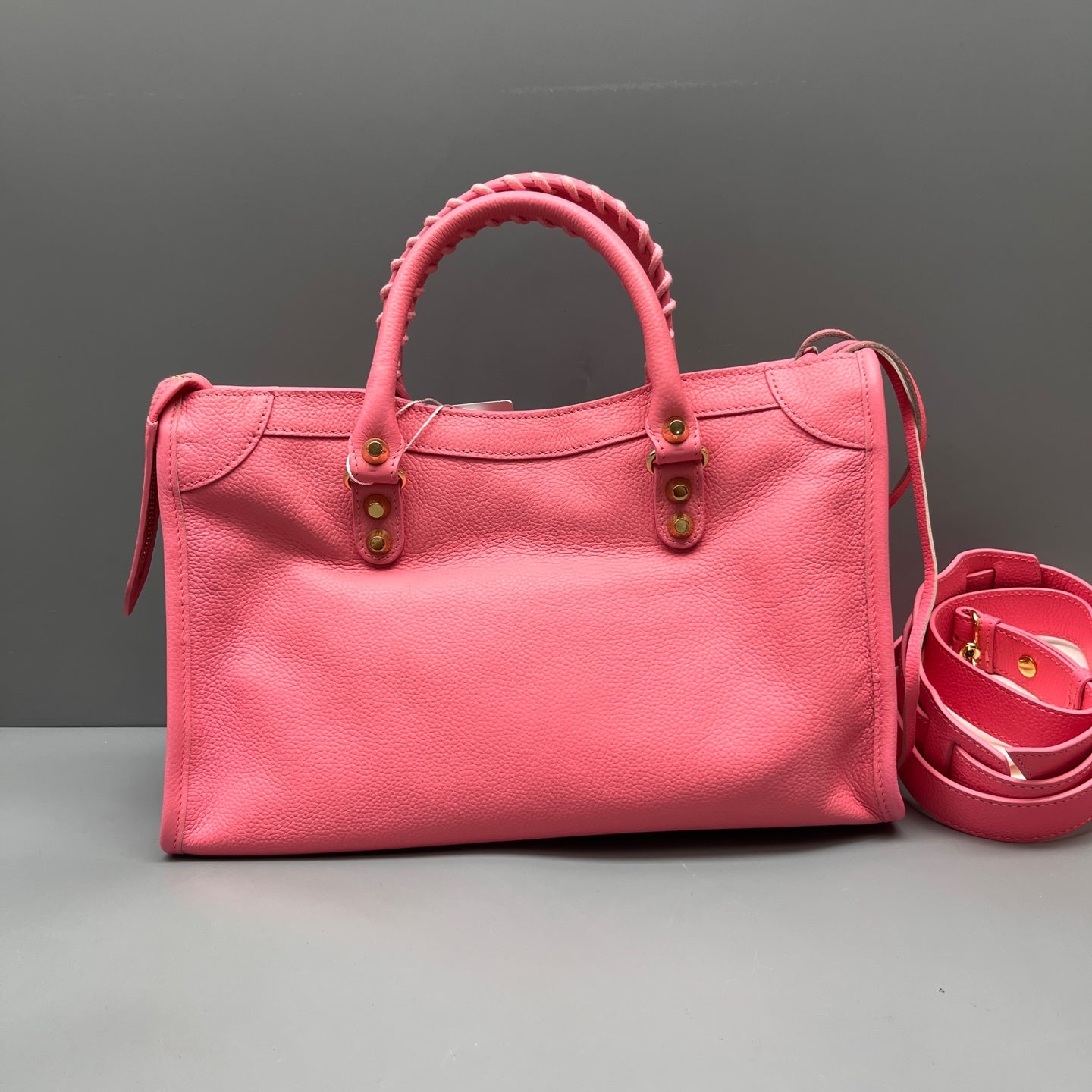 Balenciaga - Classic City Bag - Goatskin leather - Pink - (Medium)