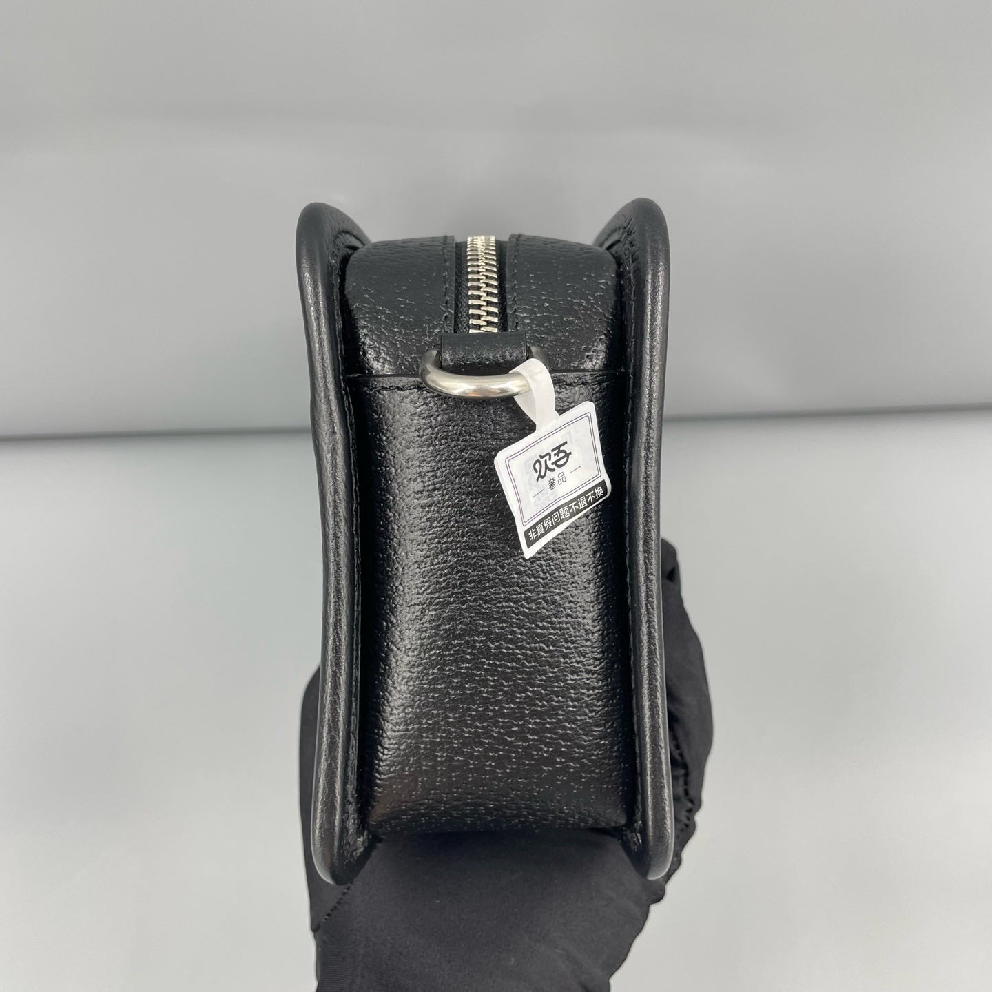 Gucci - Jumbo GG Mini Bag - Coated canvas with leather trim - Black - (mini)
