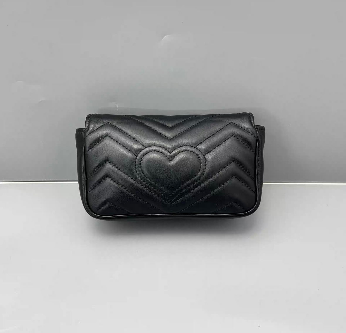 Gucci - Marmont Super Mini - Matelassé leather - Black - (mini)