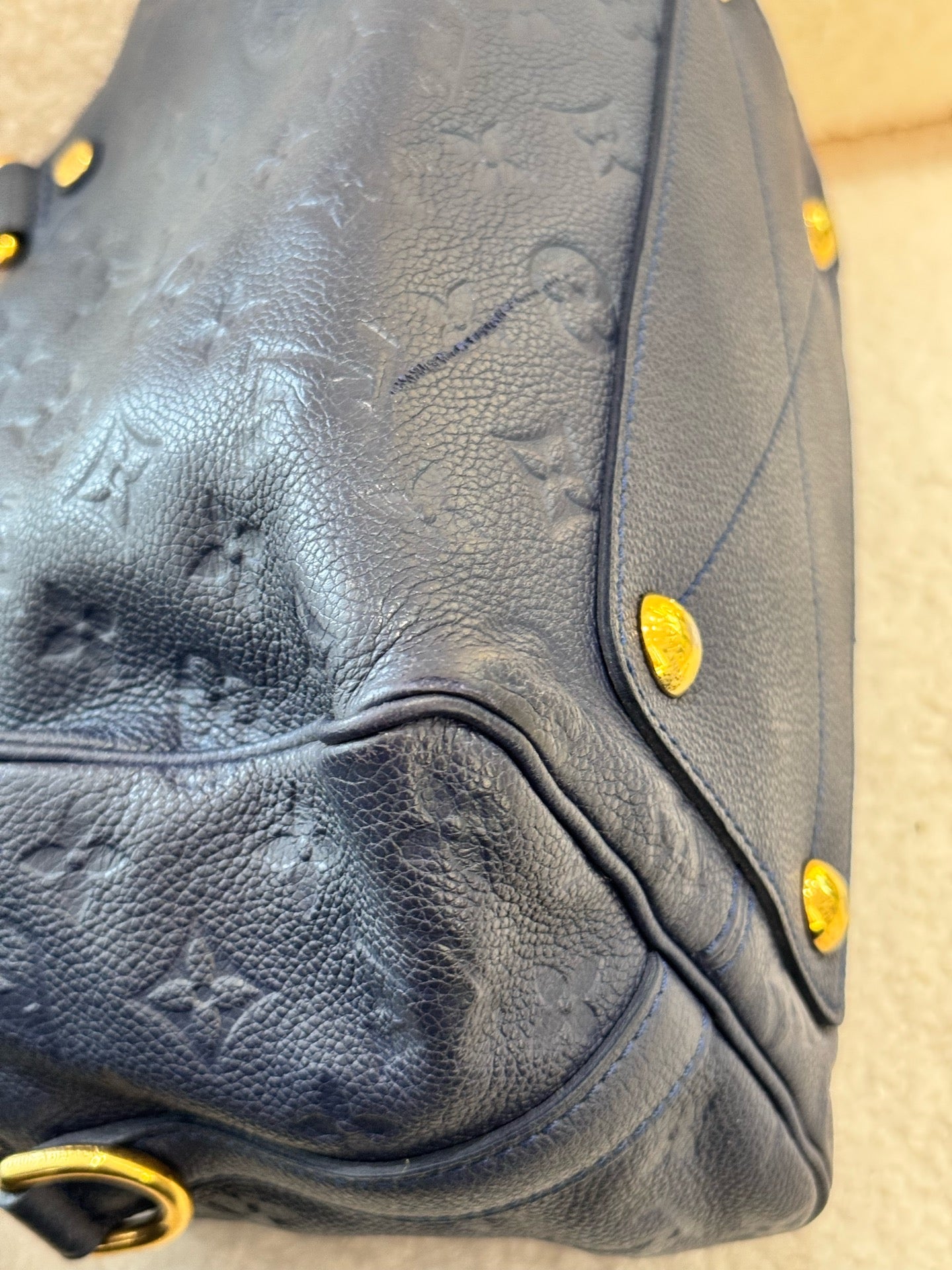 Louis Vuitton - Speedy Bandoulière 25 - Leather - Navy - (Small)