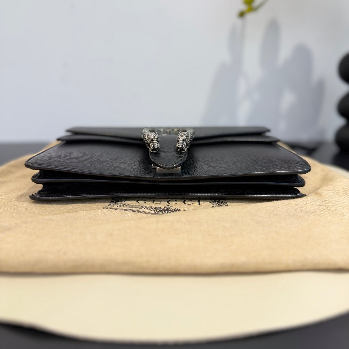 Gucci - Dionysus - Leather - Black - (medium)