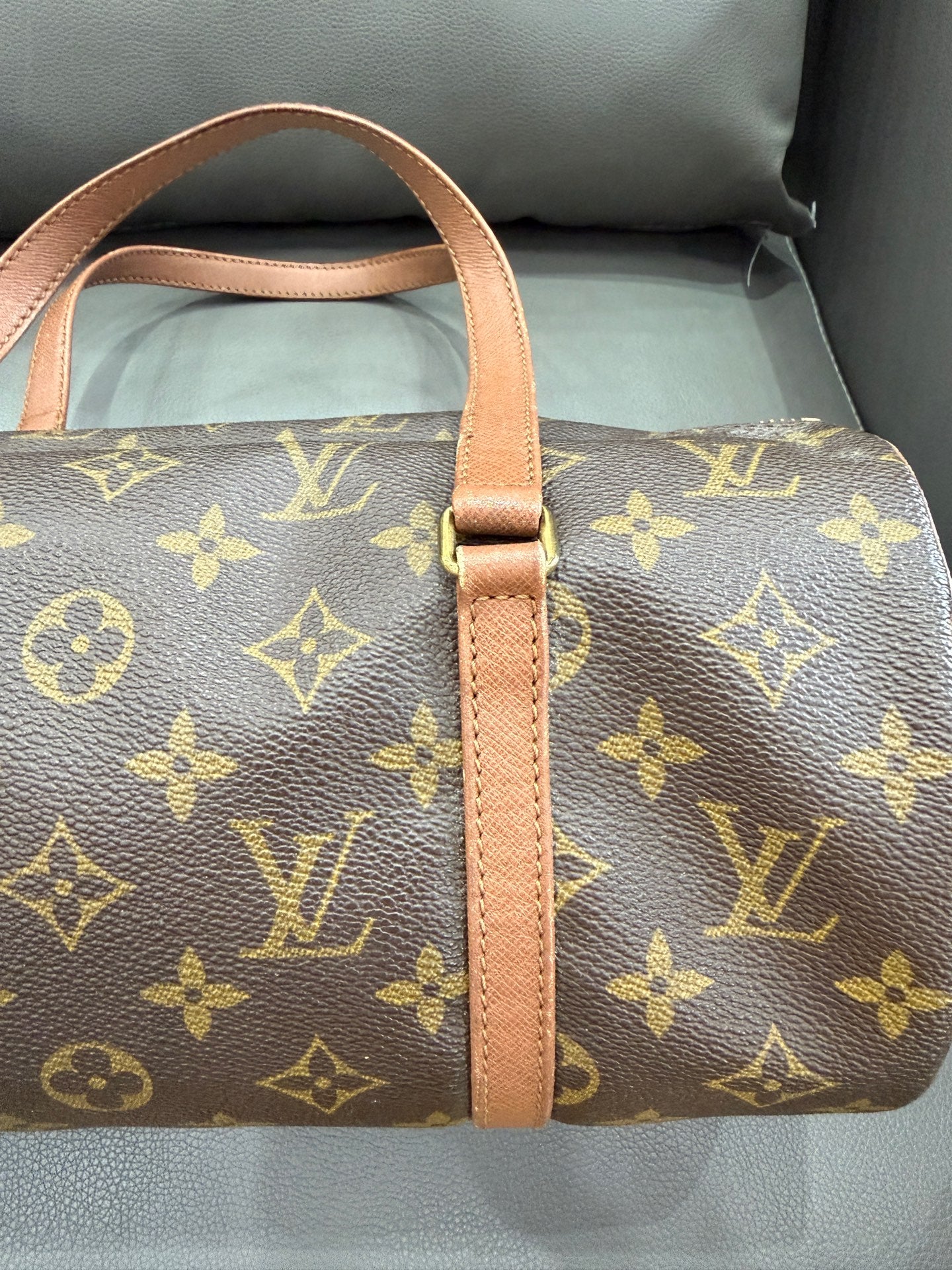 Louis Vuitton - Papillon 30 - Monogram coated canvas with Vachetta leather trim - Brown - (Medium)