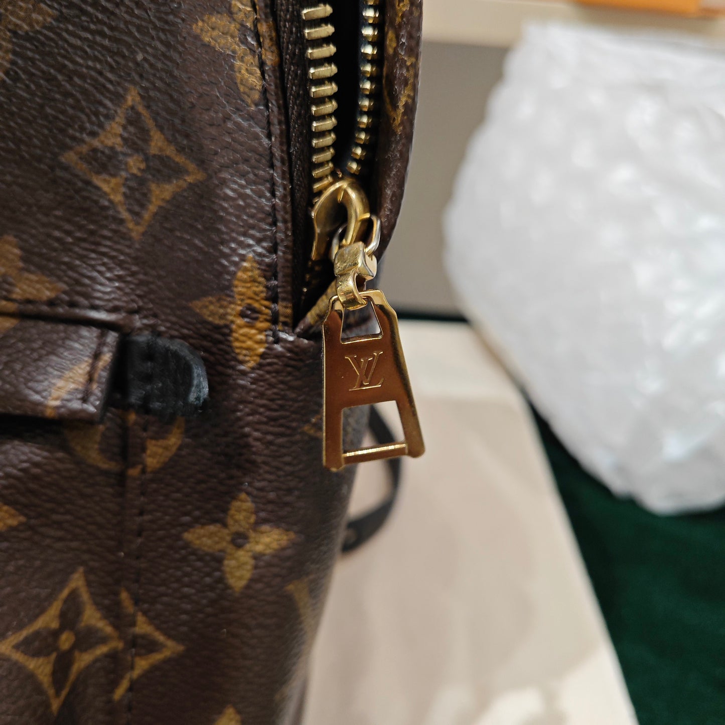 Louis Vuitton - Palm Springs Mini Backpack - Monogram coated canvas and leather - Brown - (mini)