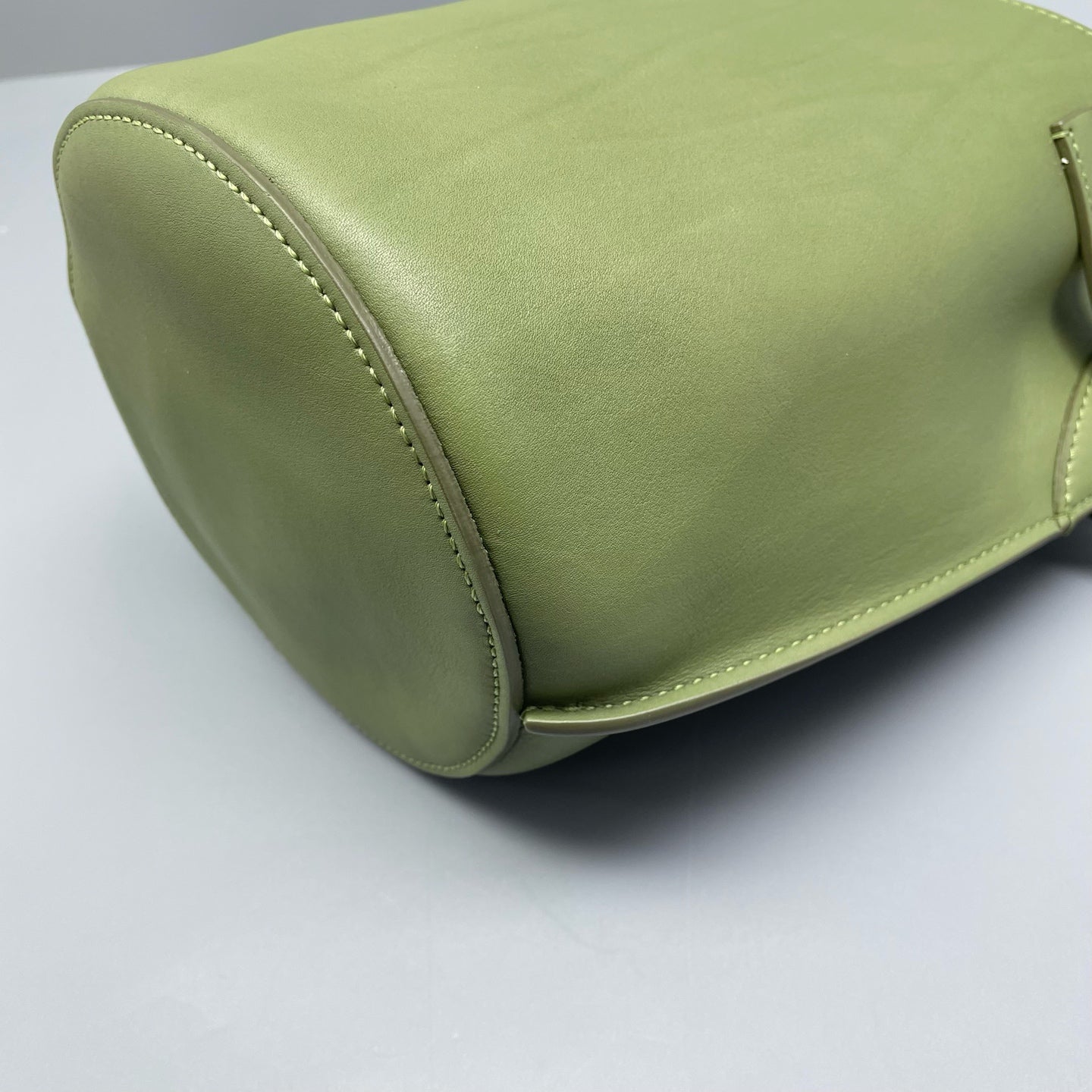 Celine - Big Bag Bucket - Leather - Green - (small)