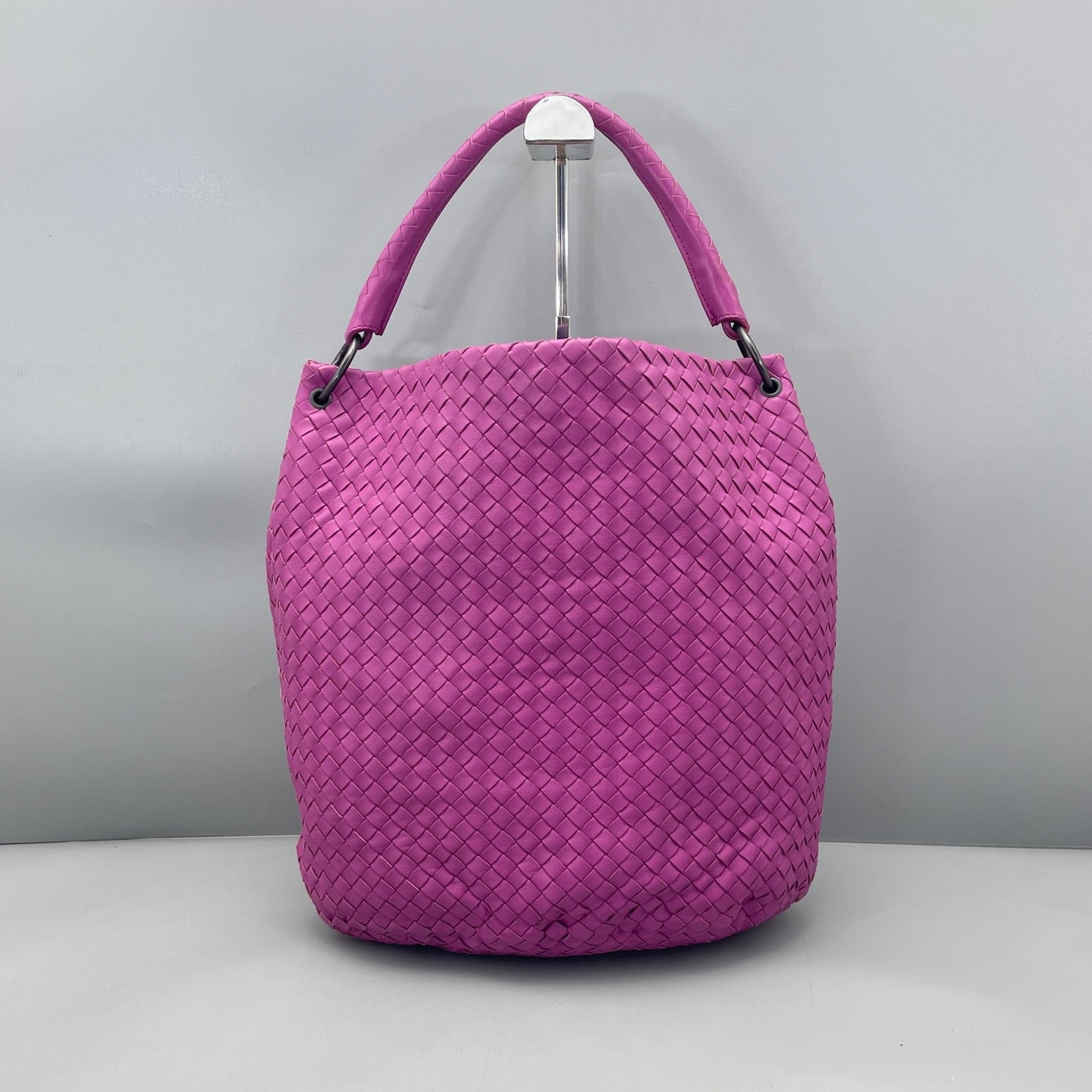 Bottega Veneta - Intrecciato Tote - Leather - Purple - (Large)