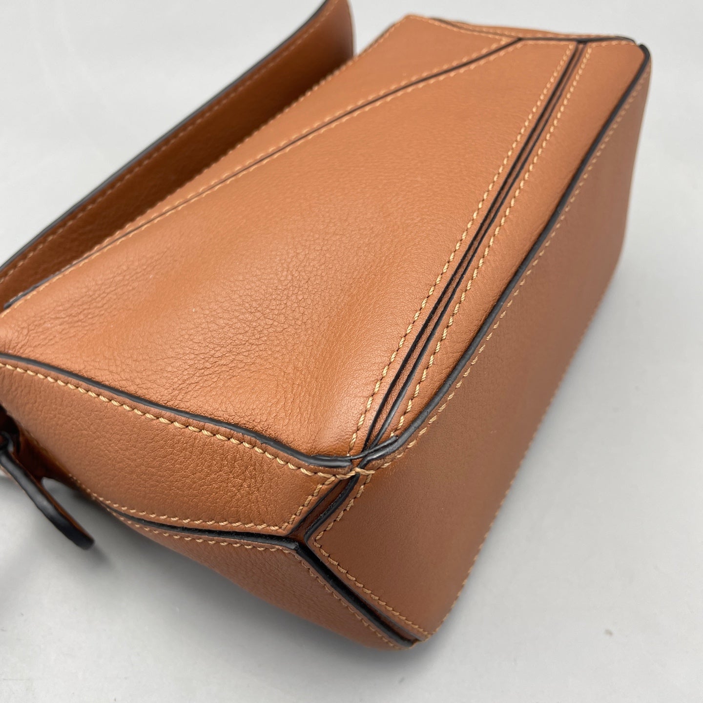 LOEWE - Puzzle Mini - Leather - Brown - (mini)
