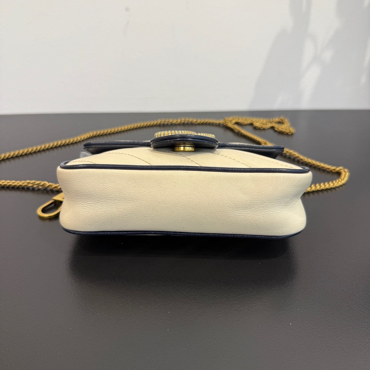Gucci - Marmont Mini Shoulder/Crossbody Chain Bag - Leather - Multicolour - (mini)