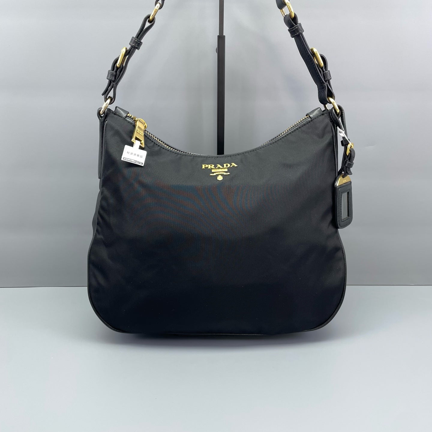 Prada - Tessuto Nylon Hobo - Polyamide - Black - (Medium)