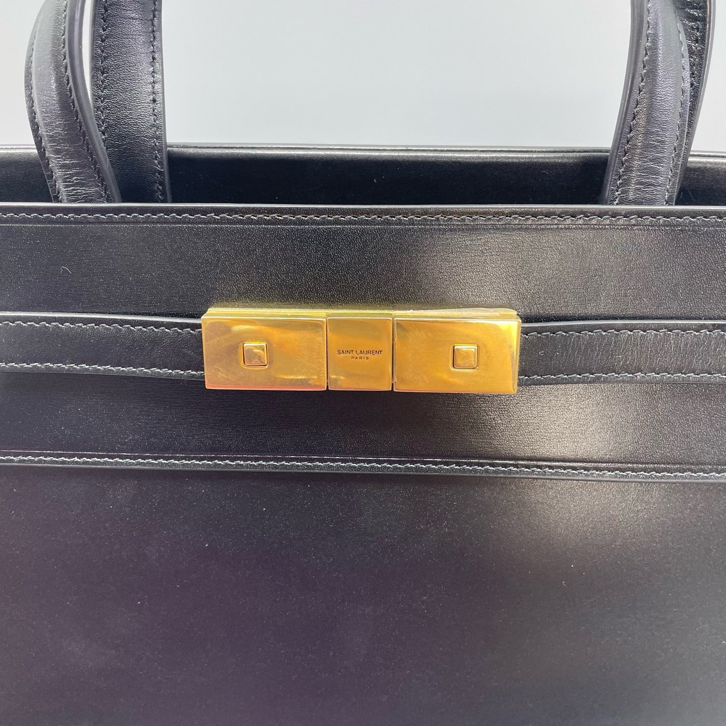 Saint Laurent - Manhattan - Smooth calfskin leather - Black - (Medium)