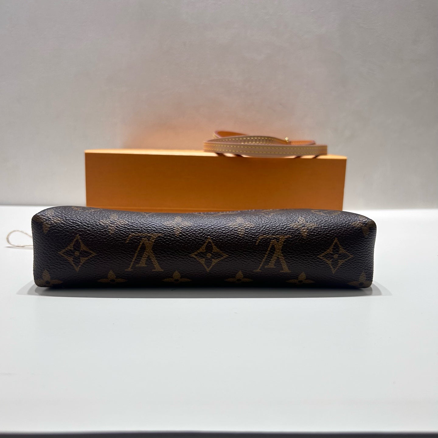 Louis Vuitton - Pochette Félicie - Monogram coated canvas with cowhide-leather trim - Brown - (mini)