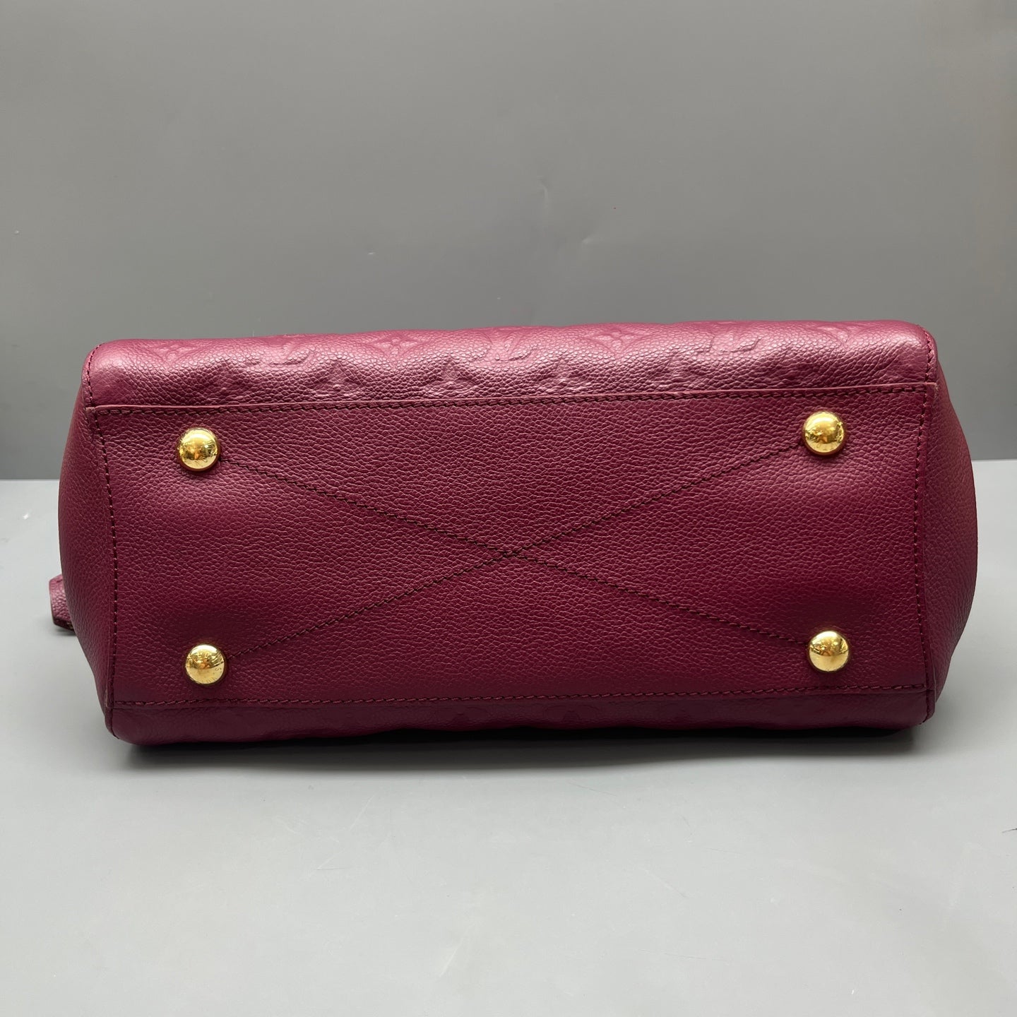 Louis Vuitton - Montaigne MM - Grained Monogram Empreinte leather - Purple - (medium)