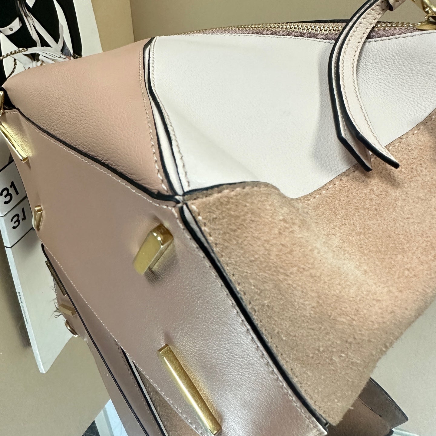 Loewe - Puzzle Bag - Leather, Suede - Multicolour - (small)