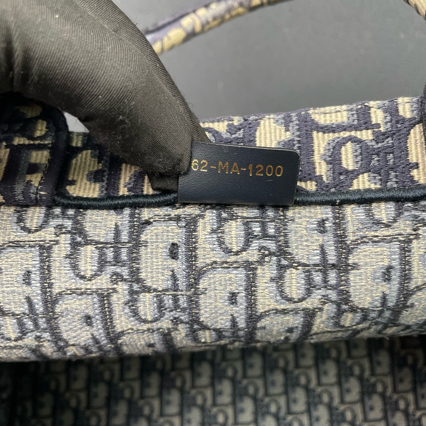 Dior - Book Tote Large - Embroidered Dior Oblique jacquard canvas - Blue - (large)