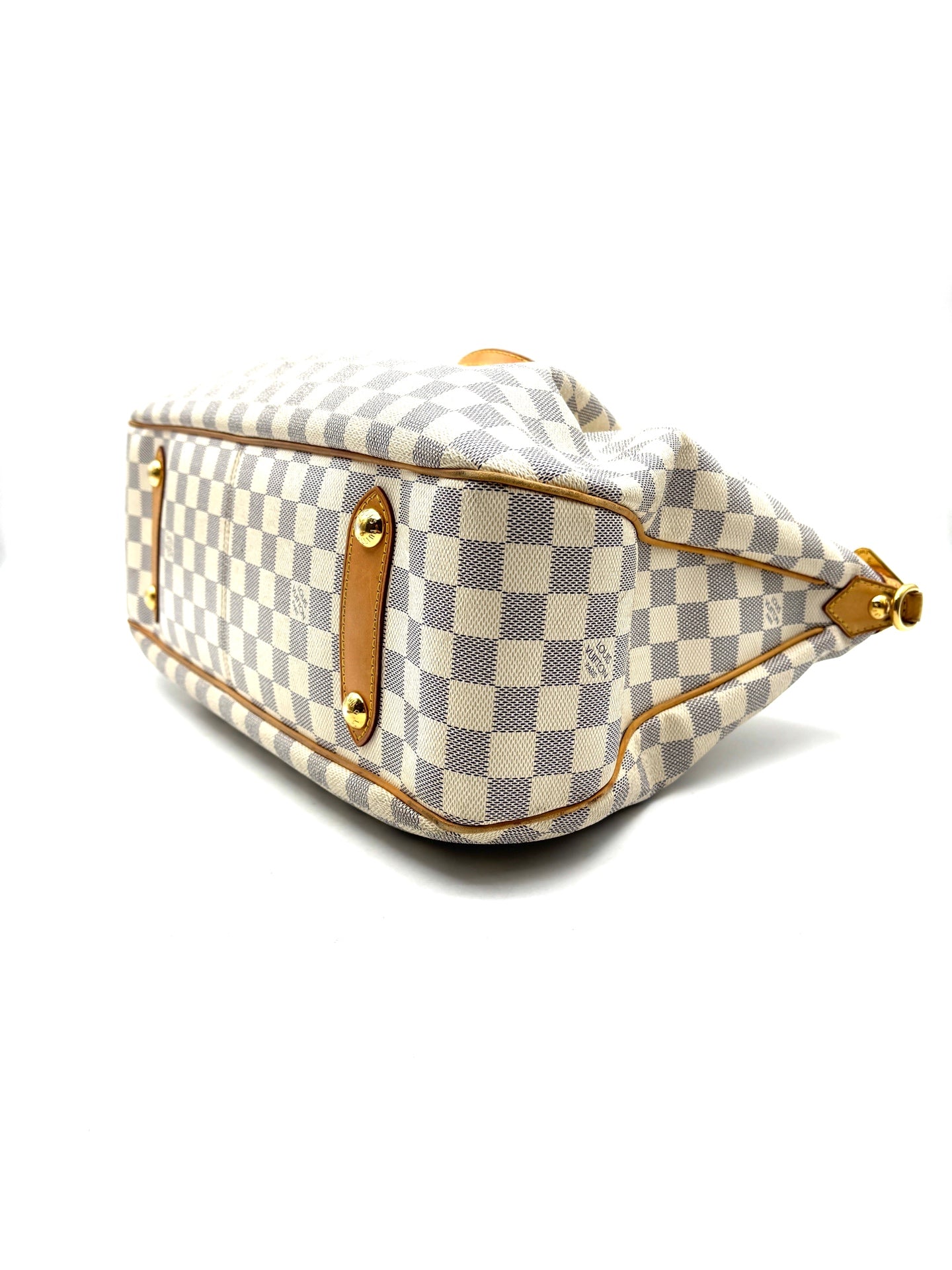 Louis Vuitton - Tote - Coated canvas with Vachetta leather trim - White - (Large)