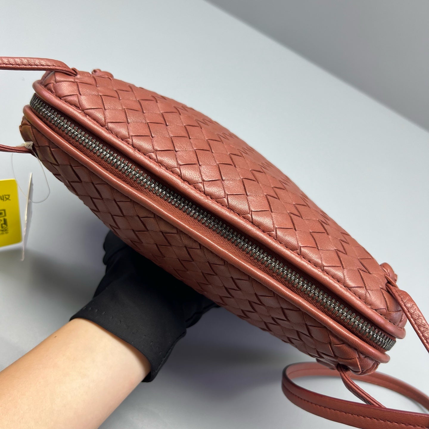 Bottega Veneta - Intrecciato Camera Bag - Leather - Red - (small)