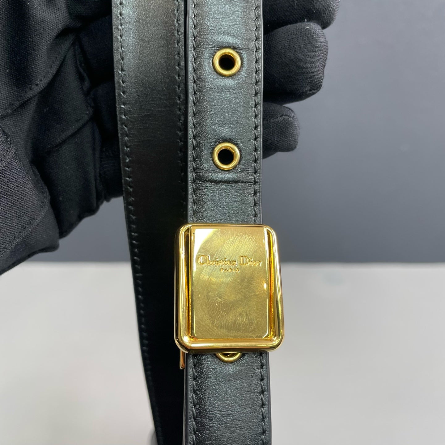 Dior - 30 Montaigne - Leather - Black - (Small)