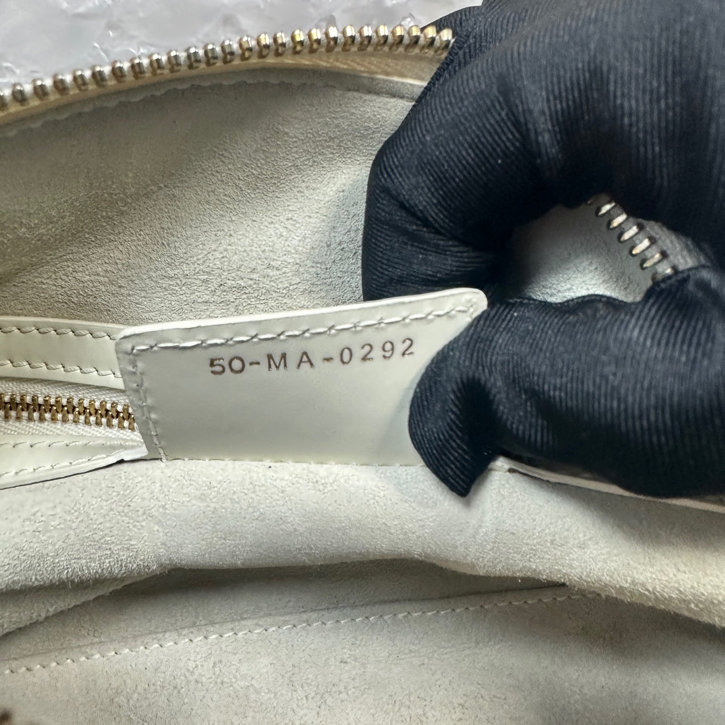 Dior - Nomad Lunchbox Bag - Leather - White - (small)