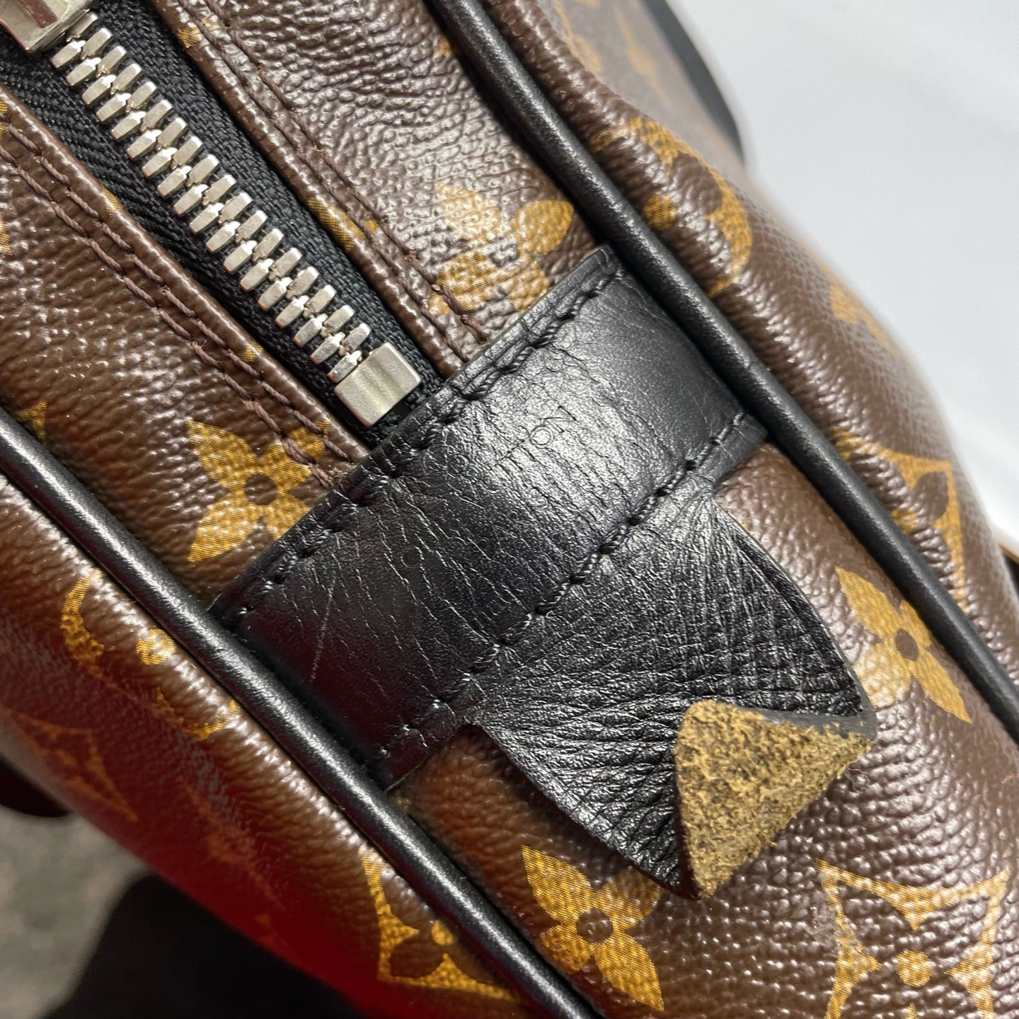 Louis Vuitton - Porte-Documents Voyage Briefcase - Monogram Canvas with Leather Trim - Brown - (medium)