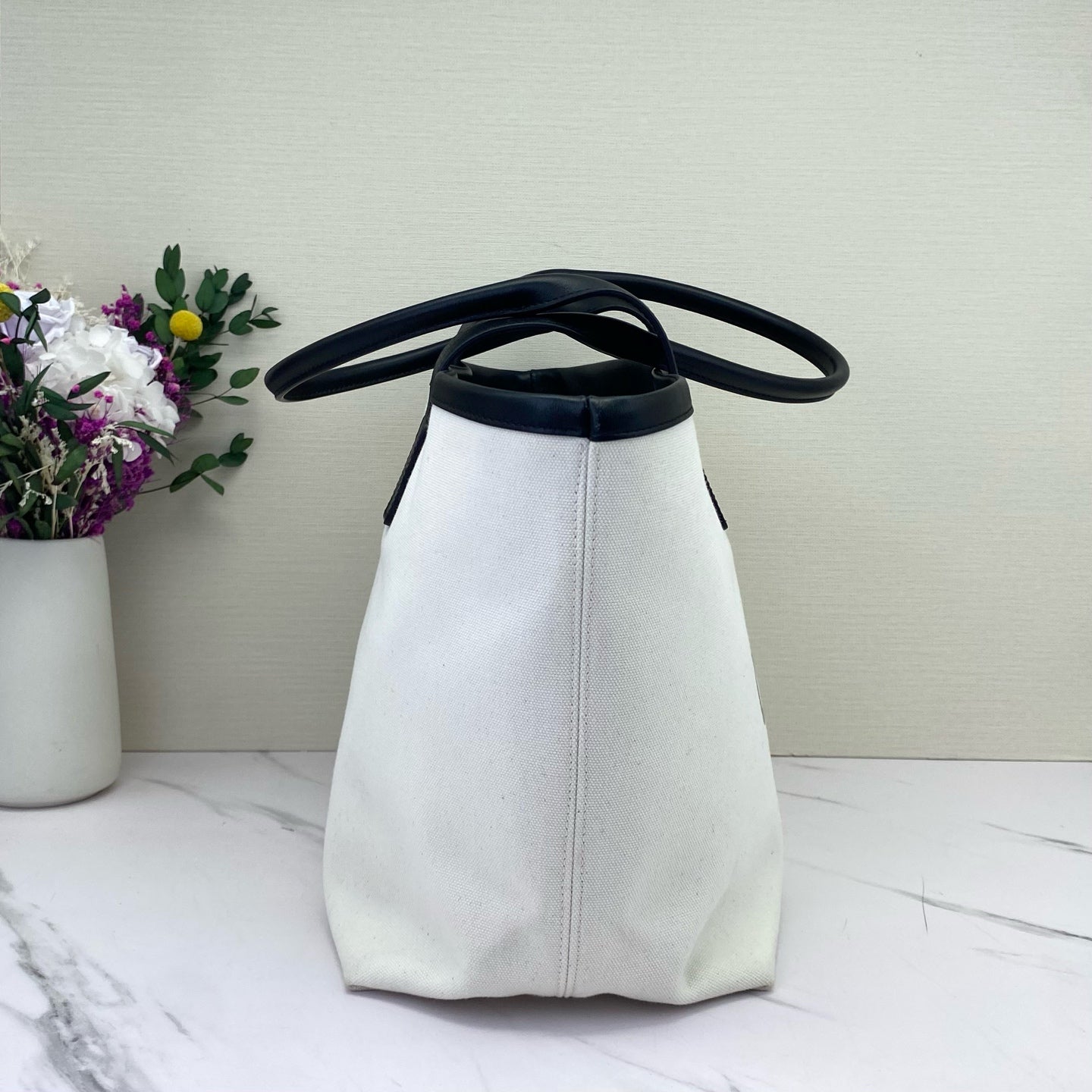 Balenciaga - Jumbo Logo Tote - Cotton - White - (Large)