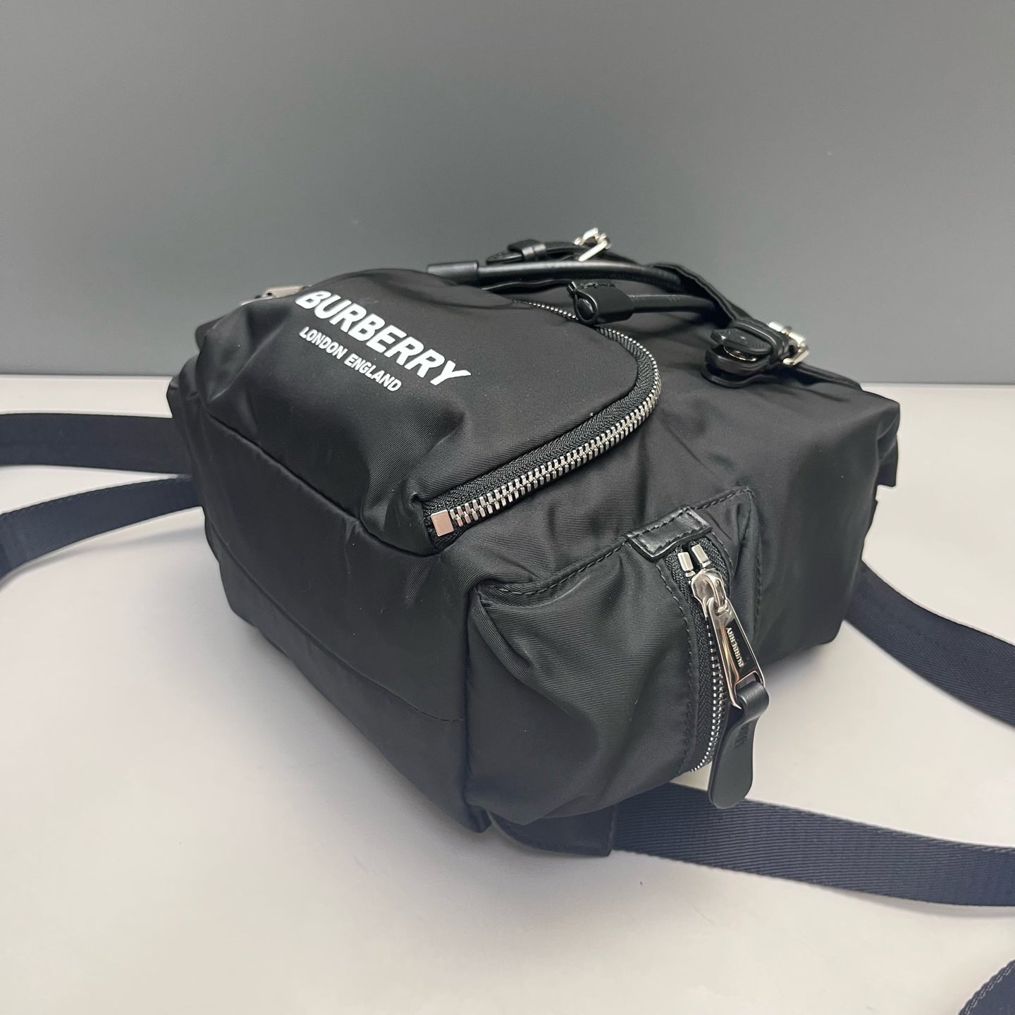 Burberry - Drawstring Backpack - Polyamide - Black - (small)
