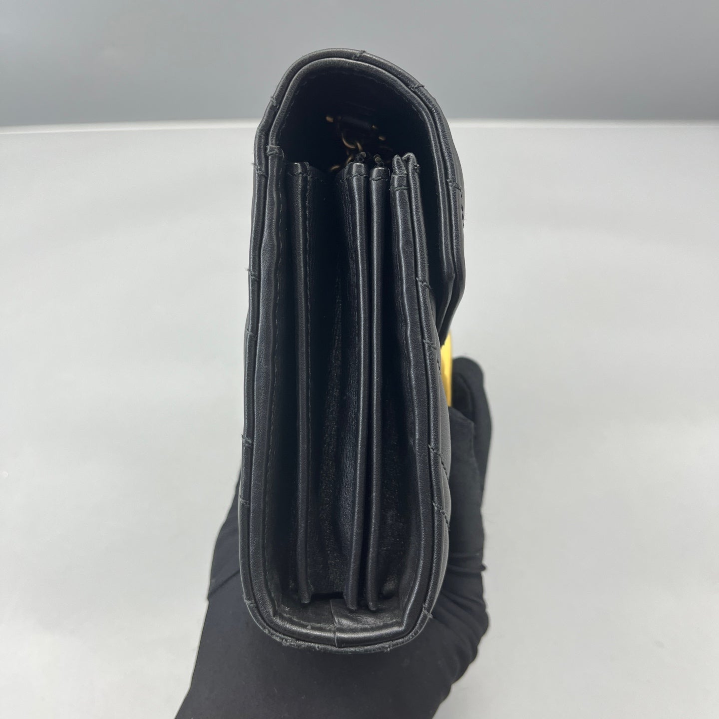 Gucci - Marmont Wallet on Chain - Leather - Black - (mini)