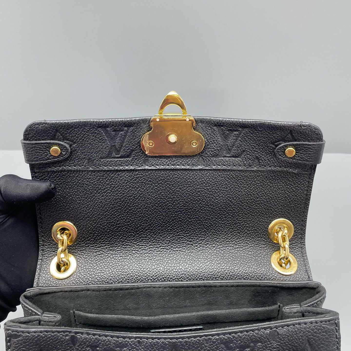 Louis Vuitton - Vavin BB - Monogram Empreinte leather - Black - (Small)
