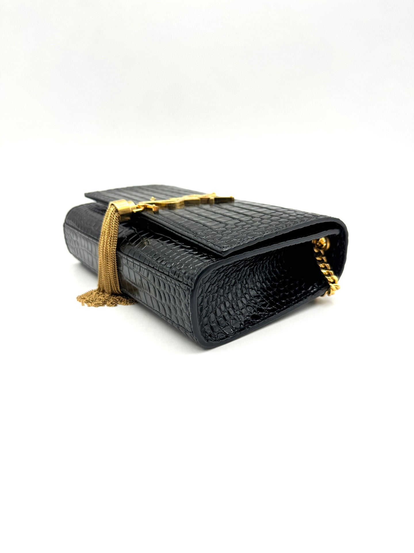 Saint Laurent - Kate Bag with Tassel - Leather - Black - (mini)