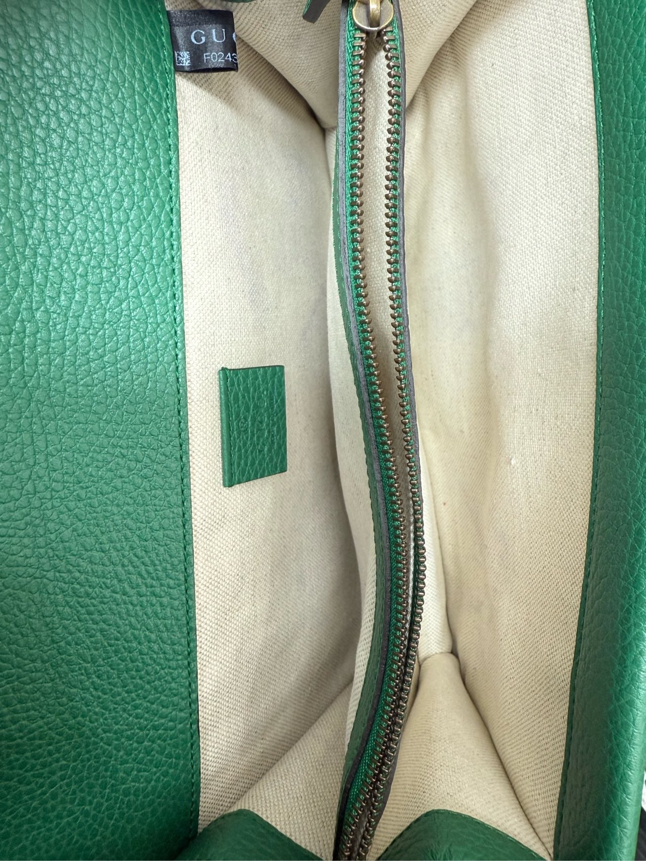 Gucci - Dionysus - Pebbled leather - Green - (medium)