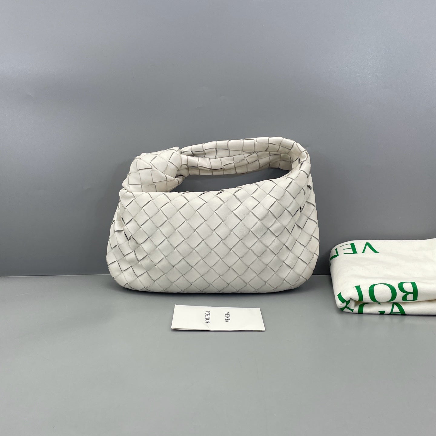 Bottega Veneta - Mini Jodie - Lambskin leather - White - (mini)
