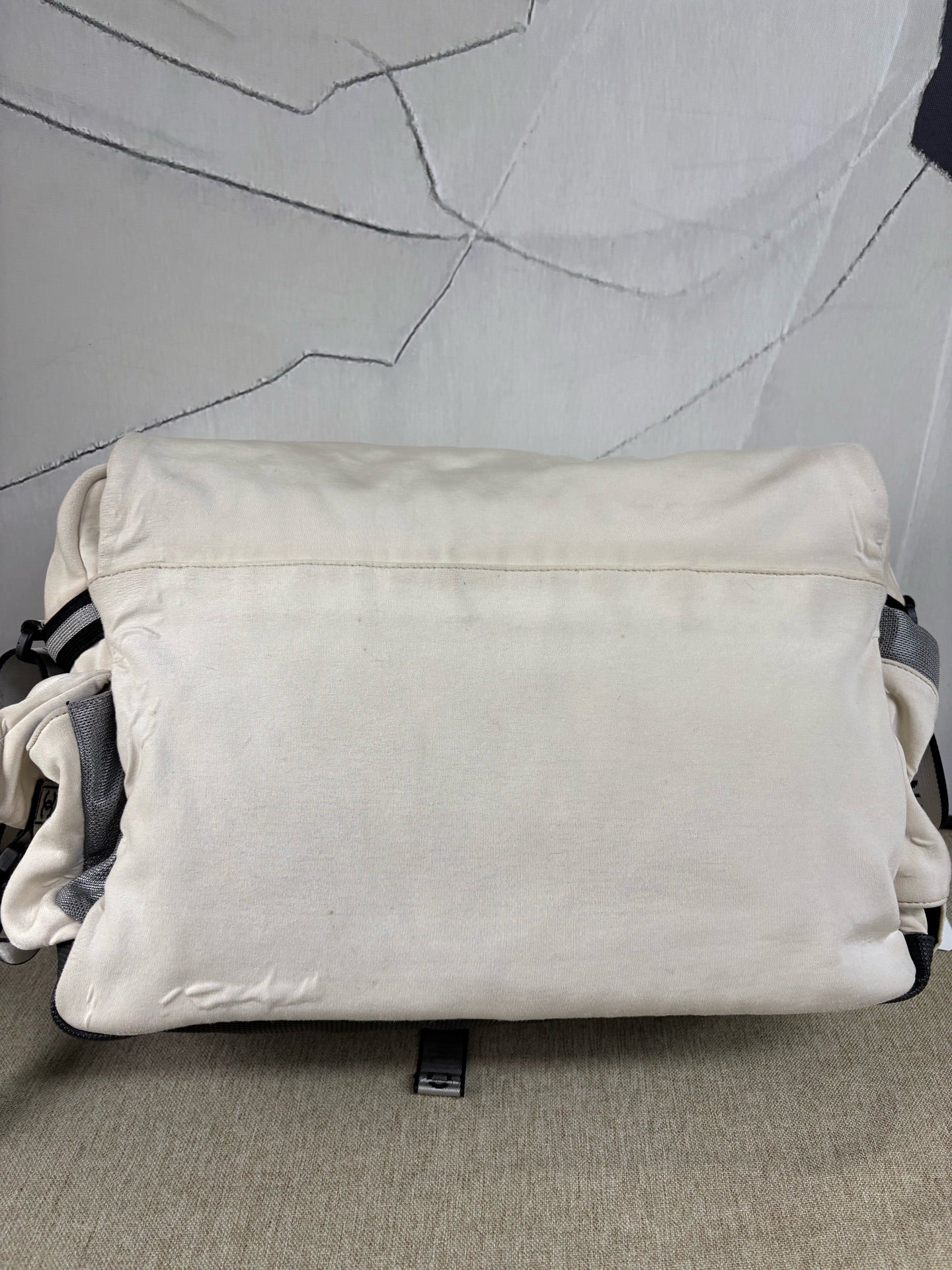 Chanel - Sports/Fitness Bag - Synthetic - Beige - (large)