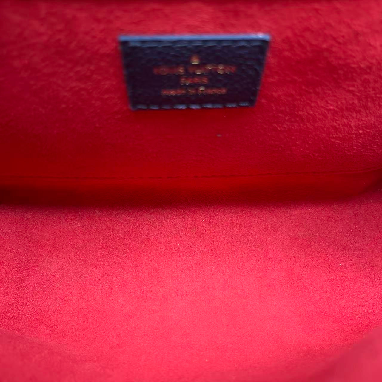 Louis Vuitton - Saint Sulpice PM - Monogram Empreinte leather - Navy with Red accents - (medium)