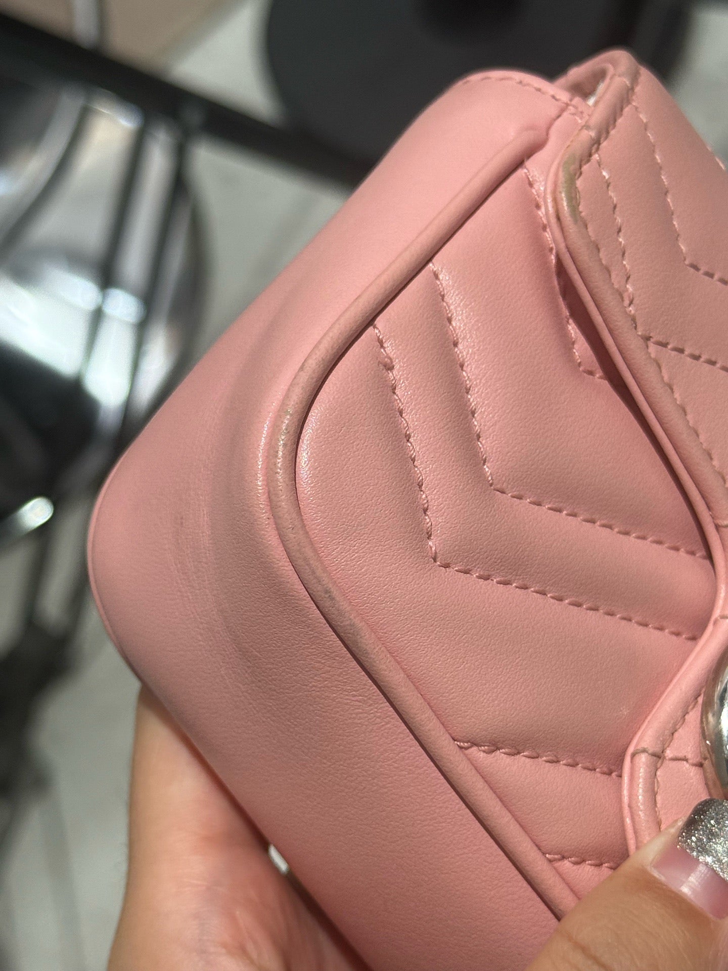 Gucci - Marmont Mini - Leather - Pink - (mini)