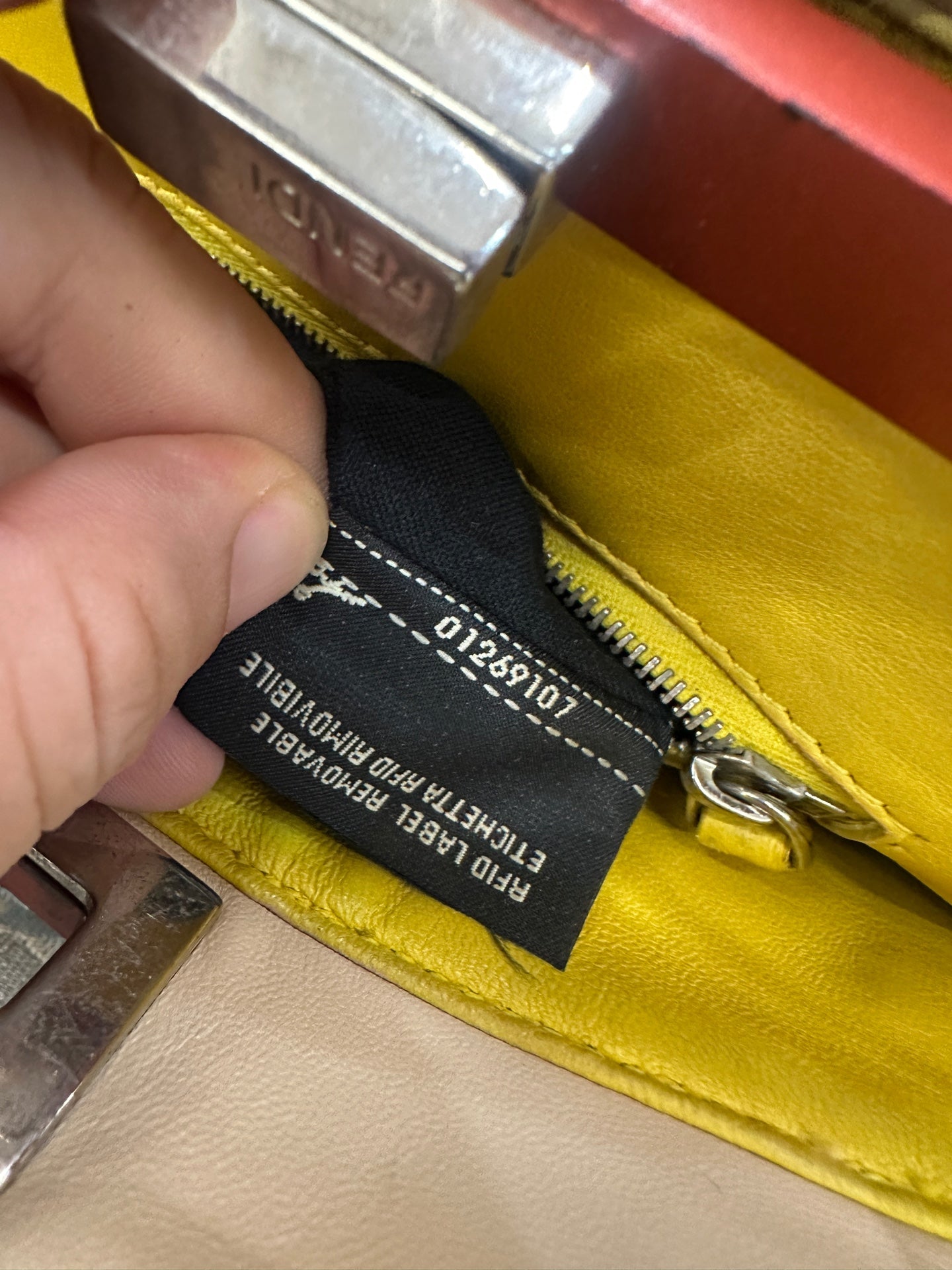 Fendi - Peekaboo - Lambskin leather - Beige - (Mini)