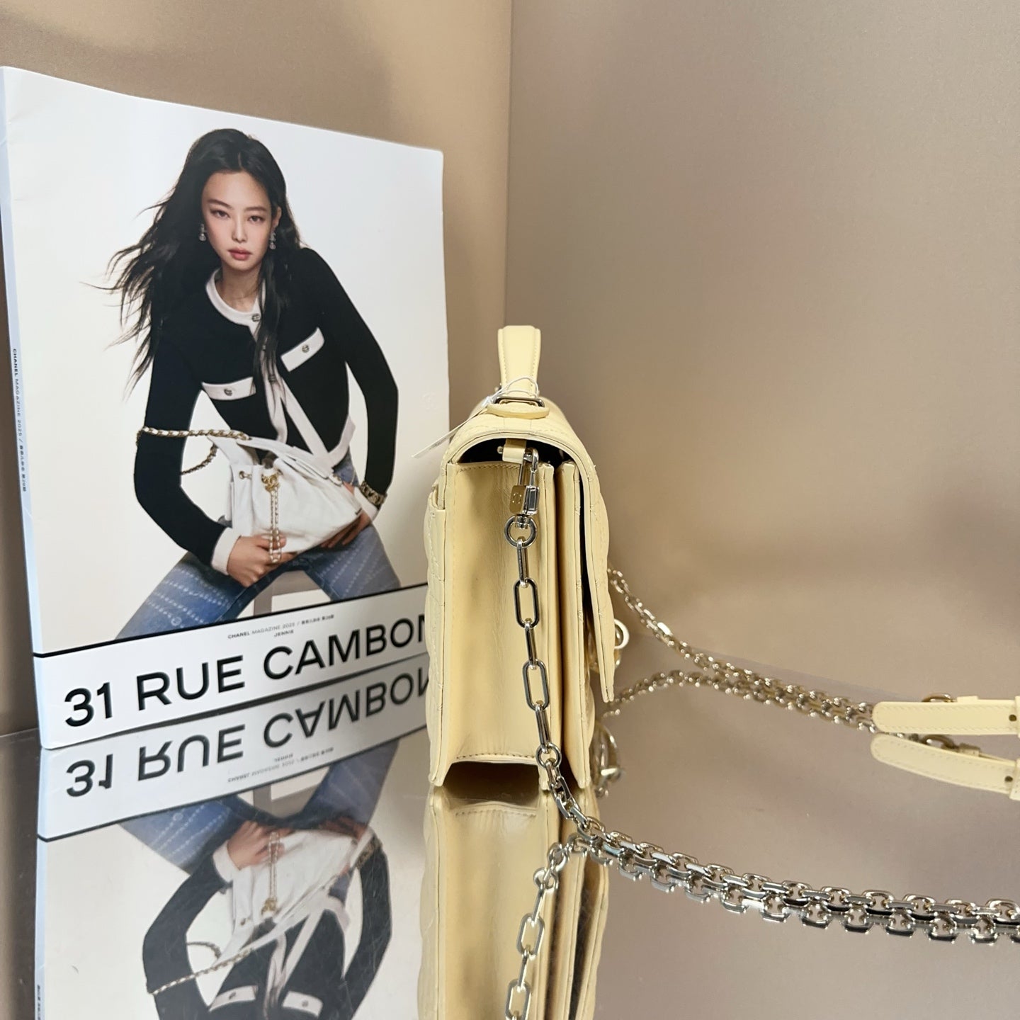 Dior - Miss Dior - Leather - Yellow - (Medium)