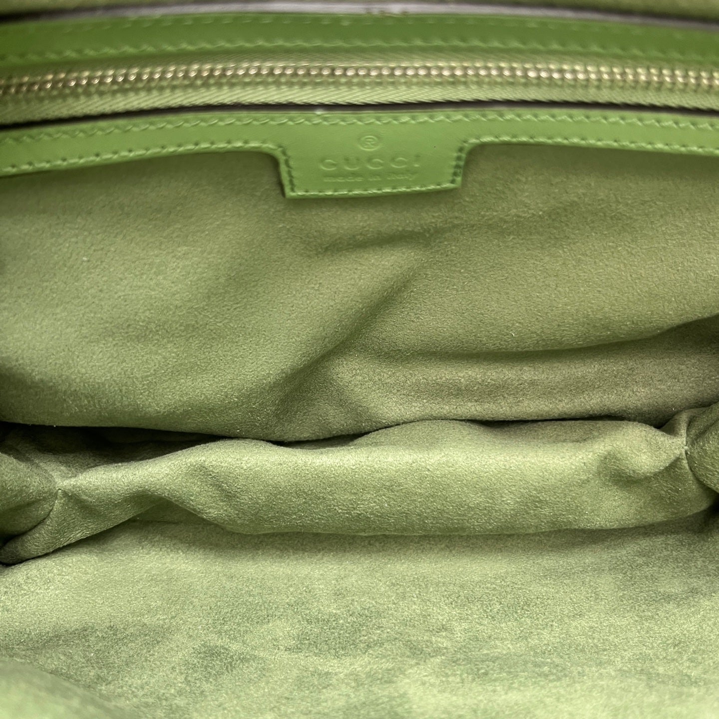 Gucci - Petite Tote Bag - Leather - Light Green - (medium)