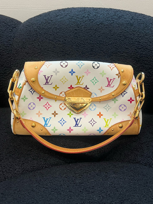 Louis Vuitton - Marilyn - Monogram Multicolore canvas with Vachetta leather trim - White, Multicolour - (medium)
