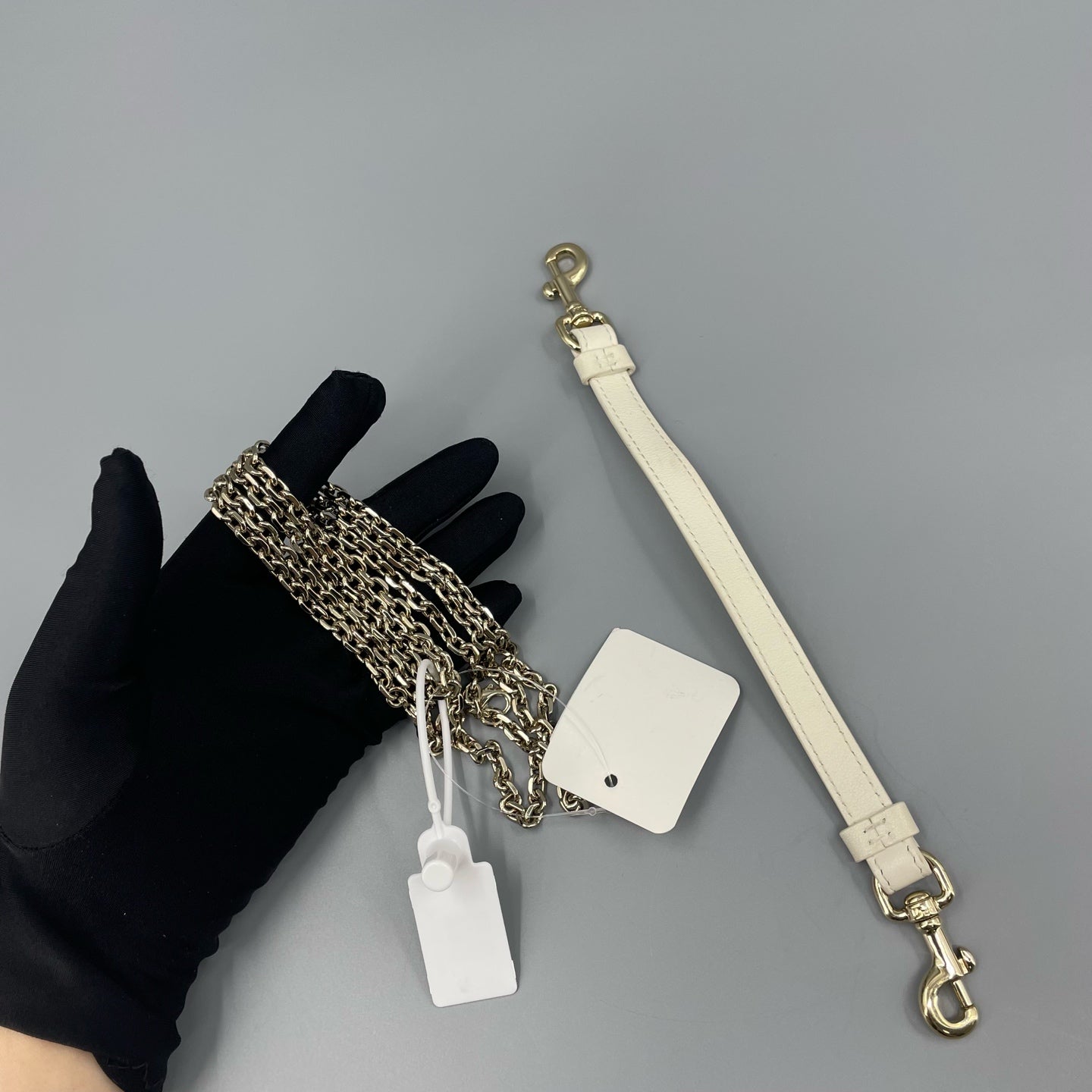 Dior - Phone Holder Bag - Leather - White - (mini)