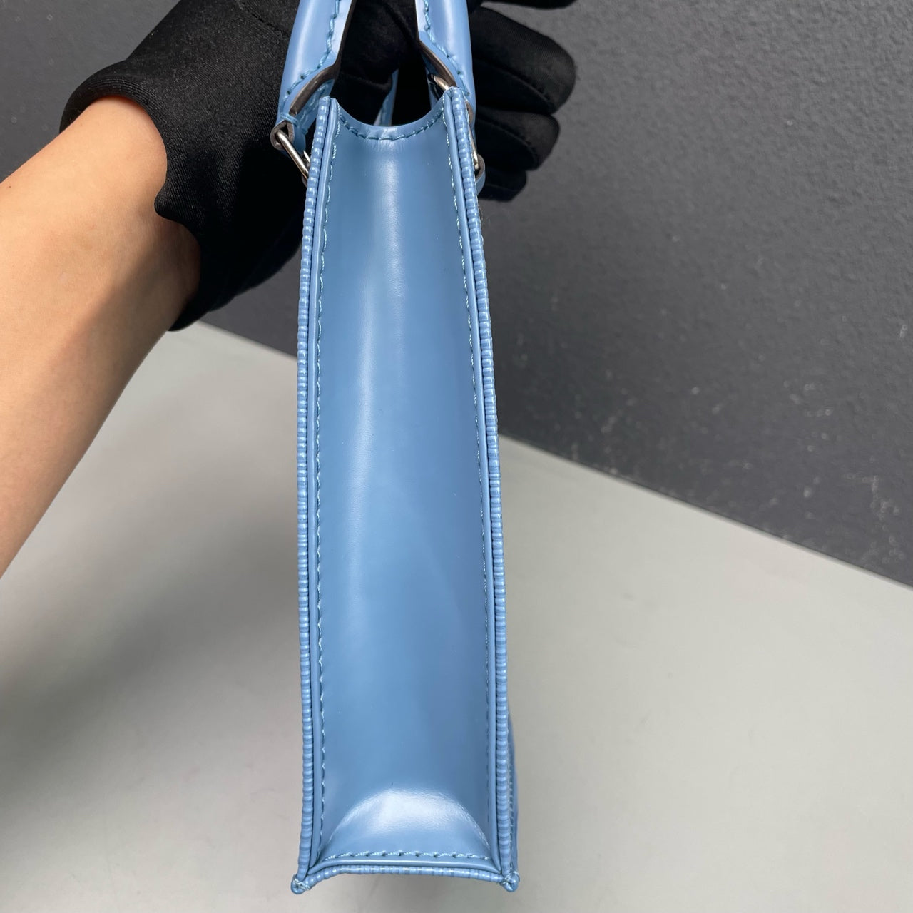 Louis Vuitton - Petit Sac Plat - Leather - Blue - (mini)